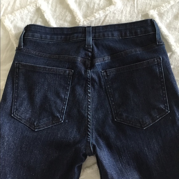 Just Black blue skinny jeans, metallic finish - Picture 2 of 5